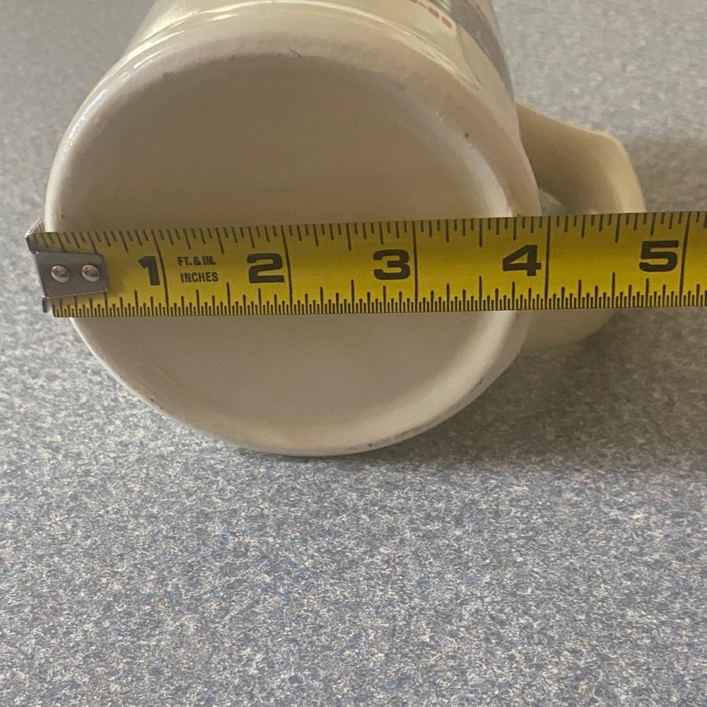 Tallman Fire Department Cream Stein Mug Collectible - Picture 6 of 6